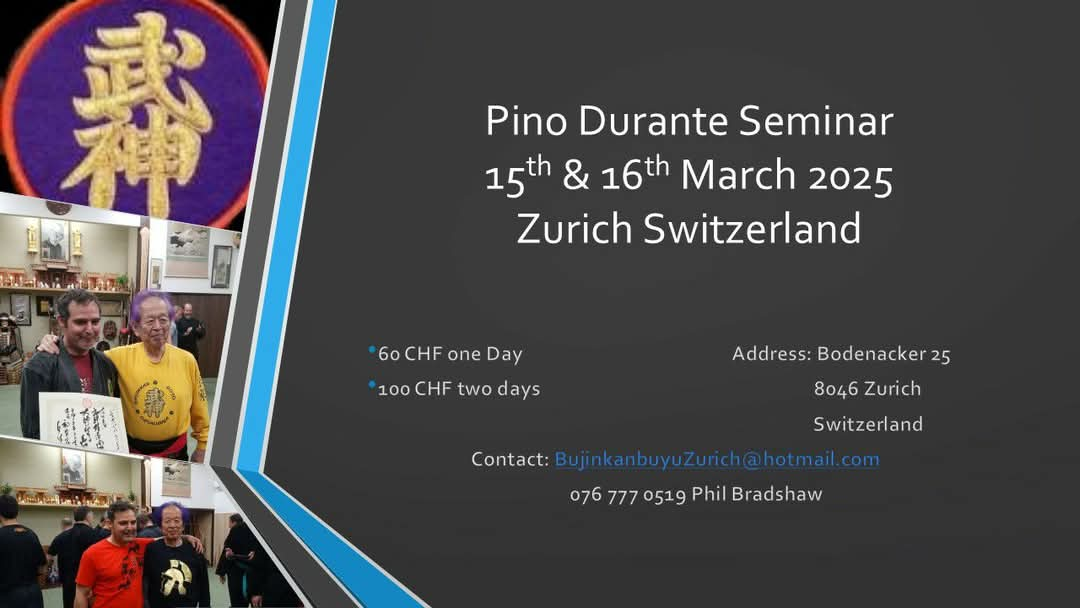 Pino Durante Seminar 15./16. March 2025